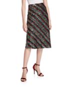 Rainbow Multistripe Sequin Bias