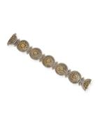 Round Ornate-station Bracelet