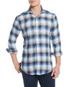 Bisti Brushed Linen Plaid