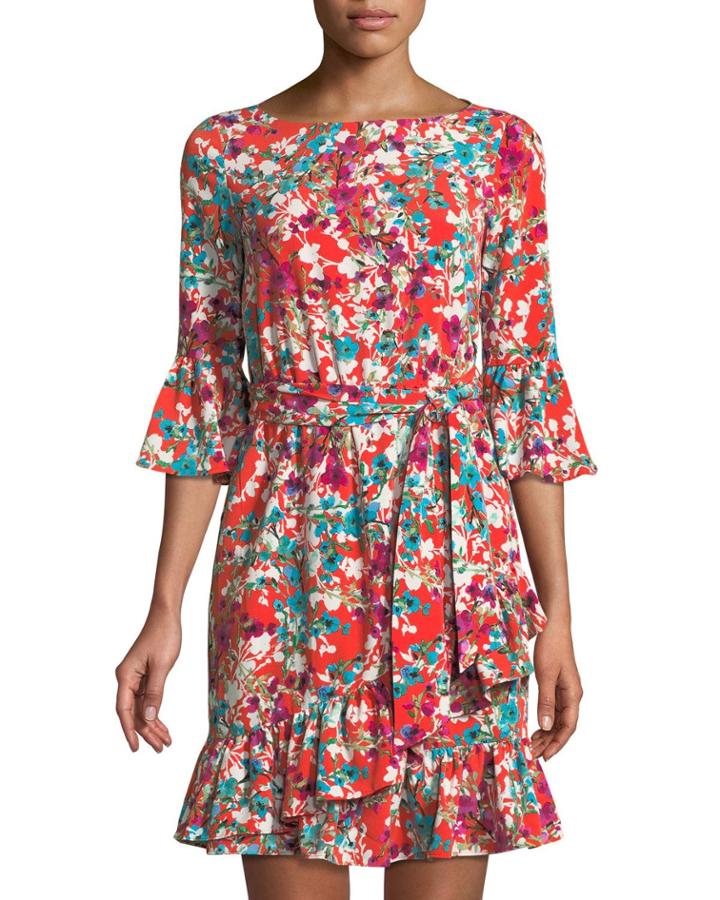 Floral Koshibo Ruffled