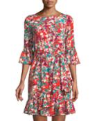 Floral Koshibo Ruffled