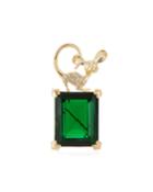 Emerald Crystal Animal Pin
