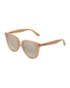Round Tortoiseshell/glittery Acetate
