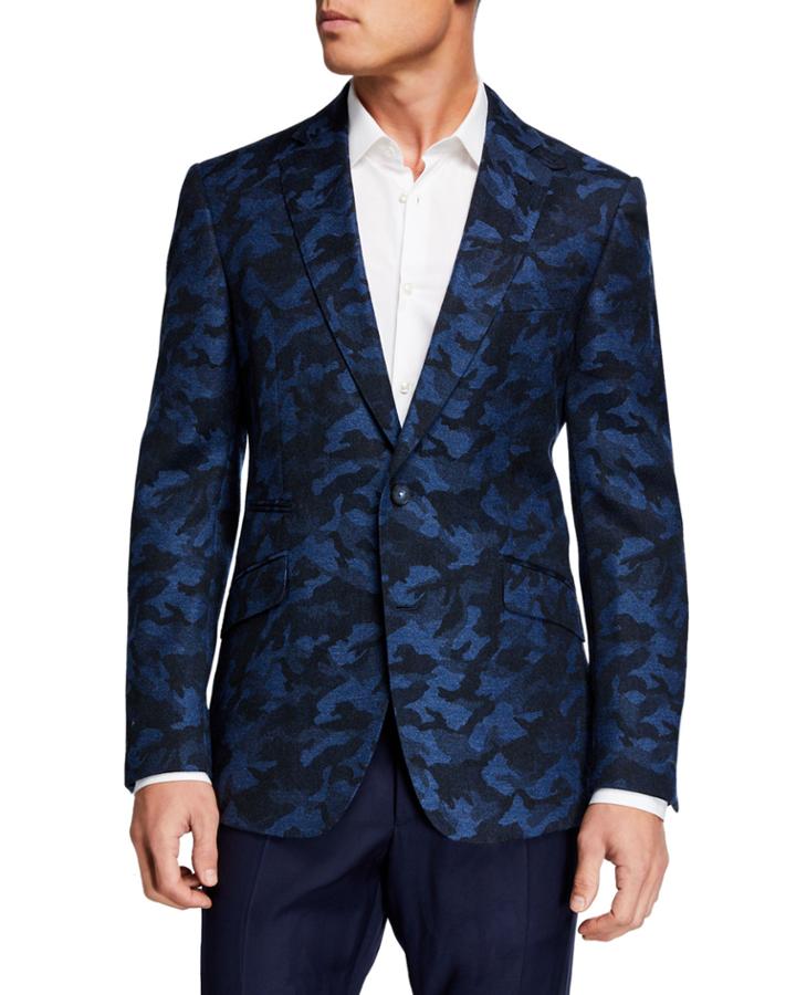 Men's Portgain Camouflage Wool/cashmere