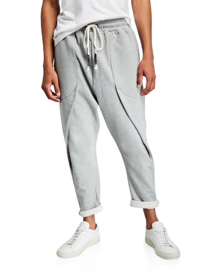 Men's Draped Jogger Pants