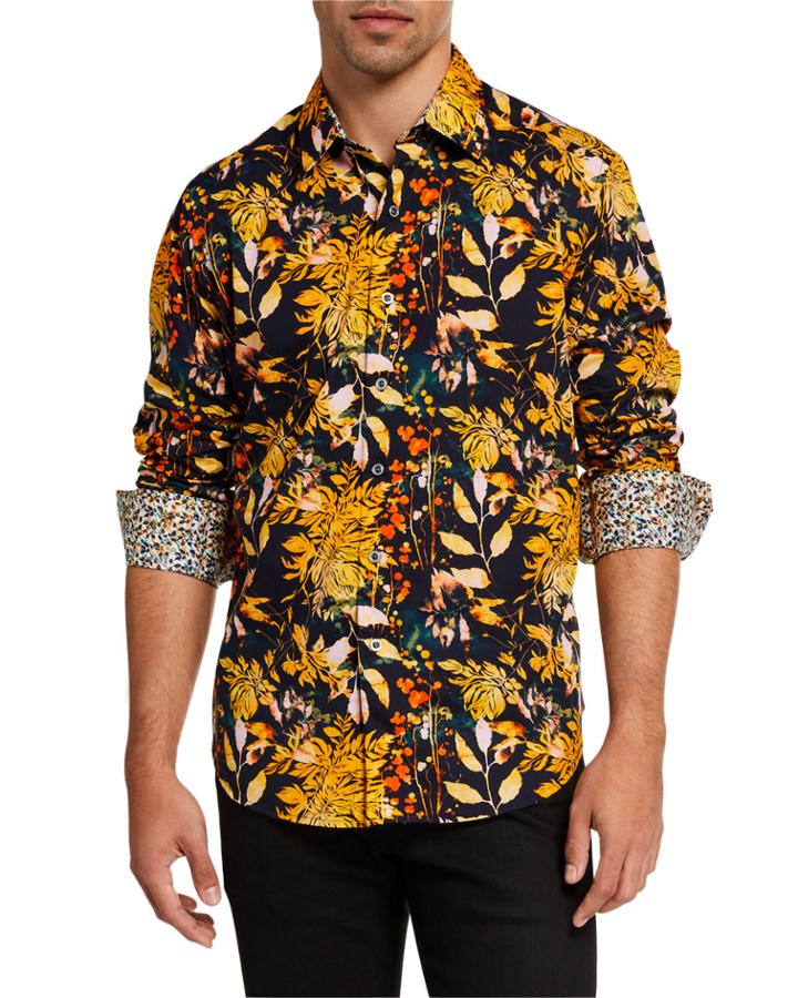 Men's Riderwood Foliage-print