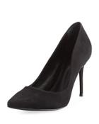 Rosie Nubuck Leather Point-toe Pump
