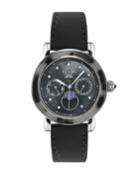 36mm Moon Valley Watch W/ Italian Suede