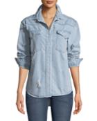 Day-off Oversized Distressed Denim