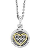 Caviar Locket Necklace W/