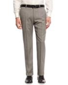 Micro-textured Trousers, Gray