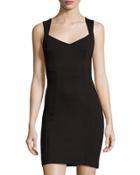 Lula Sleeveless Bodycon Dress, Black
