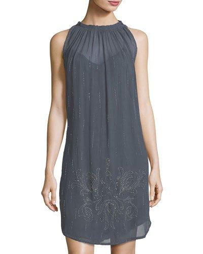 Fleur Beaded Sleeveless Dress