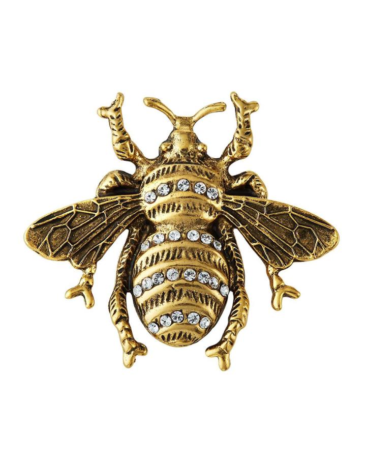 Embellished Bee Brooch