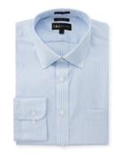 Trim-fit Regular-finish Blue Shadow Dress