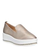 Brea Metallic Chain Platform Slip-on