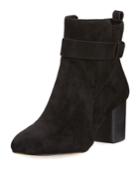 Nilo Suede Block-heel Booties