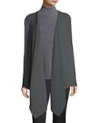 Washable Wool Wrap Cardigan