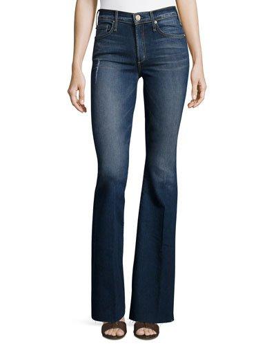Clemence Flare Jeans, Blue