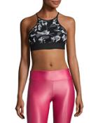 Knockout Camo-print Bralette