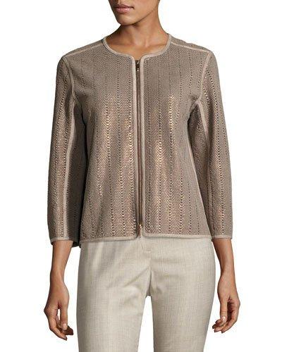 Pascale Snake-embossed Jacket,