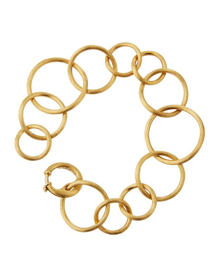 18k Luce Circle-link Bracelet