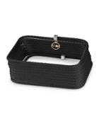 Multi-row Stacked Square Bangle Bracelet