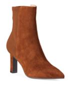 Lauri Suede Pointed-toe Booties