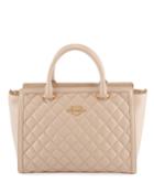 Quilted Zip Top-handle