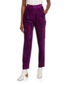 Fany Pleated Corduroy Trousers