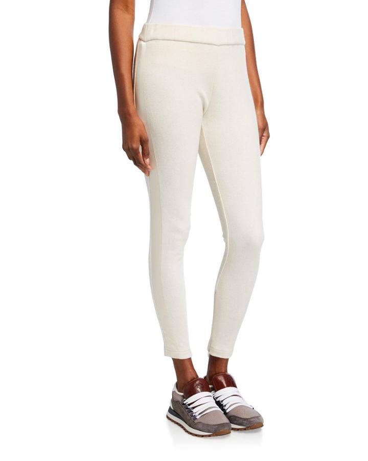 Skinny-leg Cashmere-blend Pants