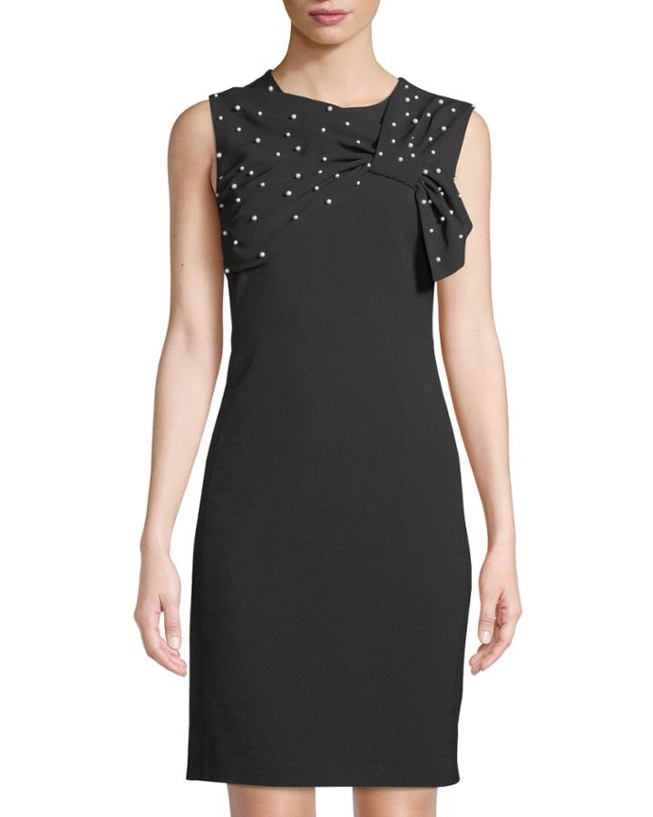 Pearl-embellished Sleeveless