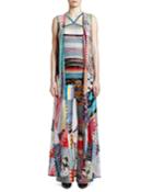 Long Patchwork Vest