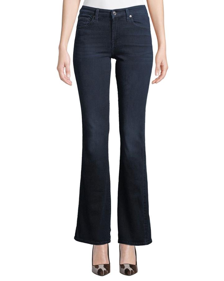 Mid-rise Kick-flare Jeans - Tonal A Pocket