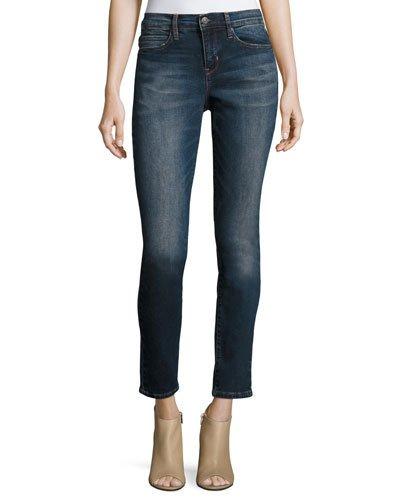 High-rise Skinny Jeans, Blue