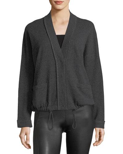 Lightweight Cashmere & Lurex&reg; Cardigan