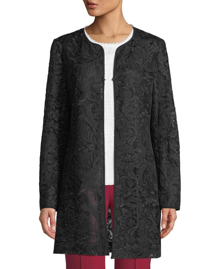 Lace Topper W/ Tonal