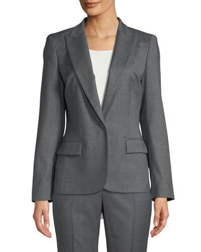 Mason Susan Single-button Jacket, Gray