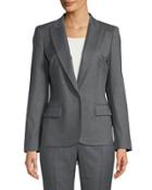 Mason Susan Single-button Jacket, Gray