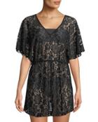 Lace Caftan Coverup