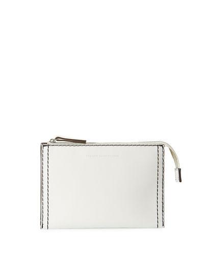 Fifi Topstitch Mini Crossbody Bag