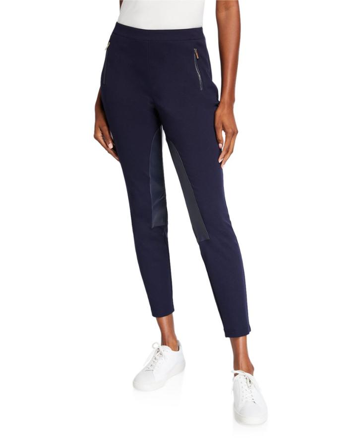 New Ponte Ankle-length Riding Pants