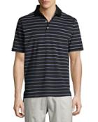 Tradeshow Stripe Polo