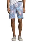 Men's Floral-print Knit