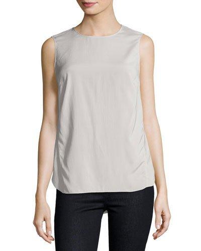 Sleeveless Layered-back Top