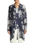 Floral Silk Georgette Tunic