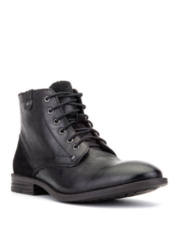 Men's Zion Mixed Leather Combat Boots