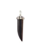 Ebony Horn Enhancer With Champagne Diamonds