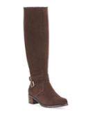 Ulina Weatherproof Suede Riding Boots