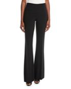 Pleated Wide-leg Wool Pants